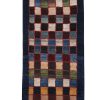 handmade nomadic rug in dark color