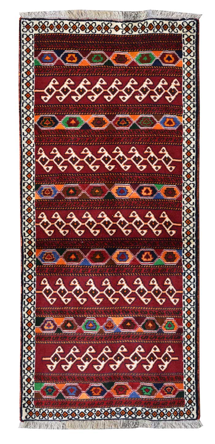 striped handmade persian rug